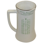 1962 Masters Tournament Porcelain Stein with Early Clubhouse Logo