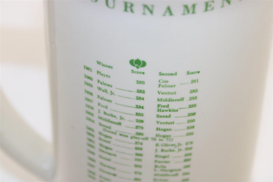 1962 Masters Tournament Porcelain Stein with Early Clubhouse Logo