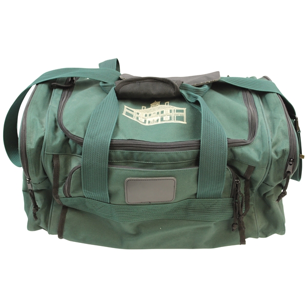 Augusta National Golf Club 'Clubhouse' Embroidered Large Green Dufflebag