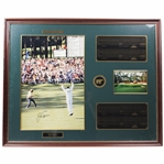 Jack Nicklaus Signed 1986 Scorecard Deluxe Presentation w/Putter Raise Photo - Framed JSA ALOA