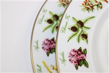 2015 Augusta National Ltd Ed Employee Masters Gift Tiffany & Co Beautification Plates In Box w/Card