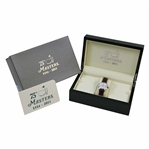 2011 Masters Tournament '75th Anniversary' Ltd Ed #74/400 Ladies Watch in Original Emerald Box