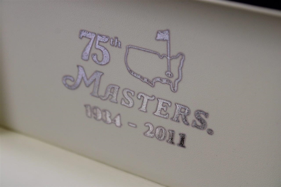 2011 Masters Tournament '75th Anniversary' Ltd Ed #74/400 Ladies Watch in Original Emerald Box