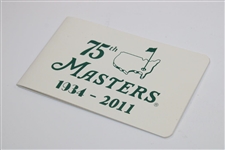 2011 Masters Tournament '75th Anniversary' Ltd Ed #74/400 Ladies Watch in Original Emerald Box