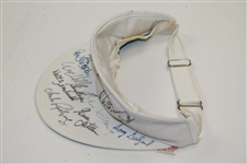 Arnold Palmer & others Signed The Chrysler Cup' Visor JSA ALOA
