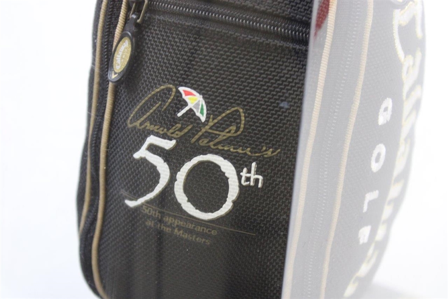 Callaway Arnold Palmer 50th Anniversary of The Masters Ltd Ed Mini Golf Bag in Original Package