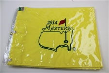 Six (6) Masters Tournament Embroidered Flags in Original Packages - 2013-2018