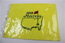 Six (6) Masters Tournament Embroidered Flags in Original Packages - 2013-2018