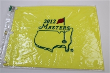Five (5) Masters Tournament Embroidered Flags in Original Packages - 2008-2012