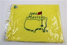 2003, 2004, 2006 & 2007 Masters Tournament Embroidered Flags in Original Packages
