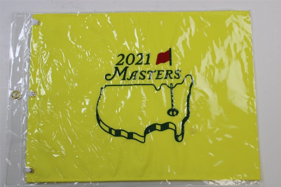 2020 & 2021 Masters Tournament Embroidered Flags in Original Packages