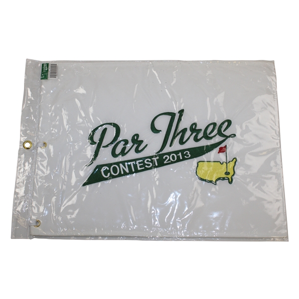 2013 Masters Par-3 Tournament Embroidered Flag in Original Package