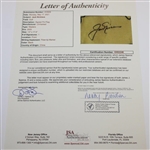 Jack Nicklaus Signed 2005 Masters Embroidered Flag JSA FULL #XX02246