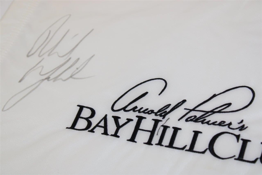 Phil Mickelson Signed Undated Bay Hill Club Embroidered Flag JSA FULL #X30098