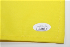 Gary Player Signed 2020 Masters Embroidered Flag with Years Won & '52 Times' JSA #QQ27912