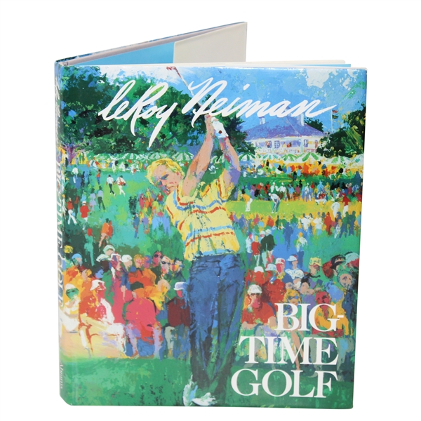 LeRoy Neiman Signed 1992 'Big Time Golf' Book JSA #N35984