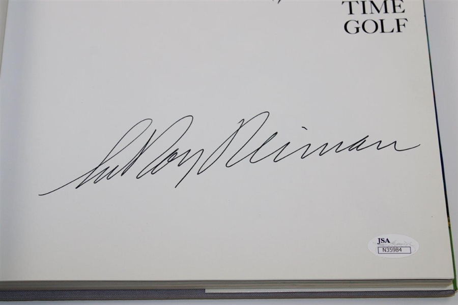 LeRoy Neiman Signed 1992 'Big Time Golf' Book JSA #N35984