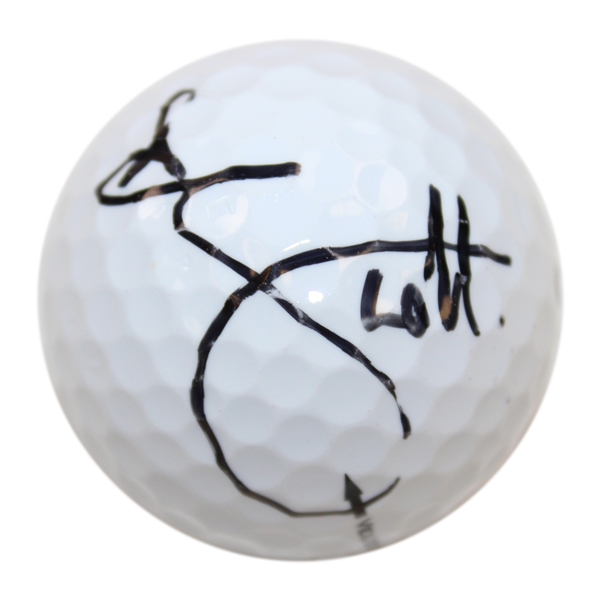 Adam Scott Signed Titleist Masters Logo Golf Ball JSA #J01346