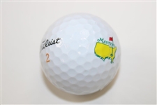 Adam Scott Signed Titleist Masters Logo Golf Ball JSA #J01346