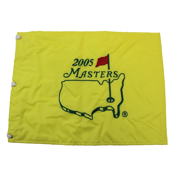 2005 Masters Embroidered Flag - Tiger Woods Winner - Jack's Final