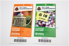 2011 PGA Championship at Atlanta Athletic Club Screen Flag with Two Tickets & Guide