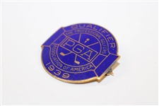 1939 PGA Championship at Pomonok CC Contestant Badge - Henry Picard Winner