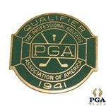 1941 PGA Championship at Cherry Hills CC Contestant Badge - Vic Ghezzi Winner