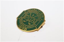 1946 PGA Championship at Portland CC Contestant Badge - Ben Hogan Winner