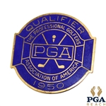 1950 PGA Championship at Scioto CC Contestant Badge - Chandler Harper Winner