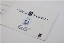 Annika Sorenstam's First Woman in 50yrs To Play PGA Tour Event Rd 2 Official Scorecard - 2003 Colonial