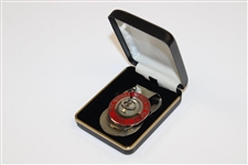 1991 NEC World Series of Golf Contestant Badge/Clip in Case