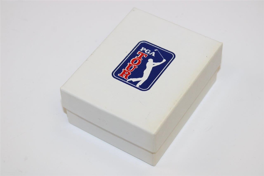 1996 NEC World Series of Golf at Firestone CC Contestant Badge/Clip in Case & Box