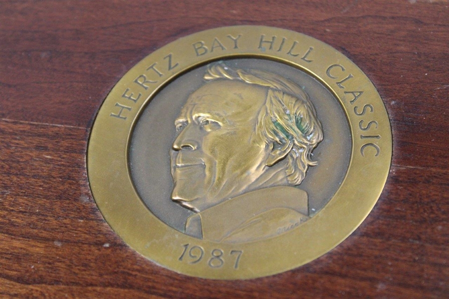 1987 Hertz Bay Hill Classic Arnold Palmer Medallion Box