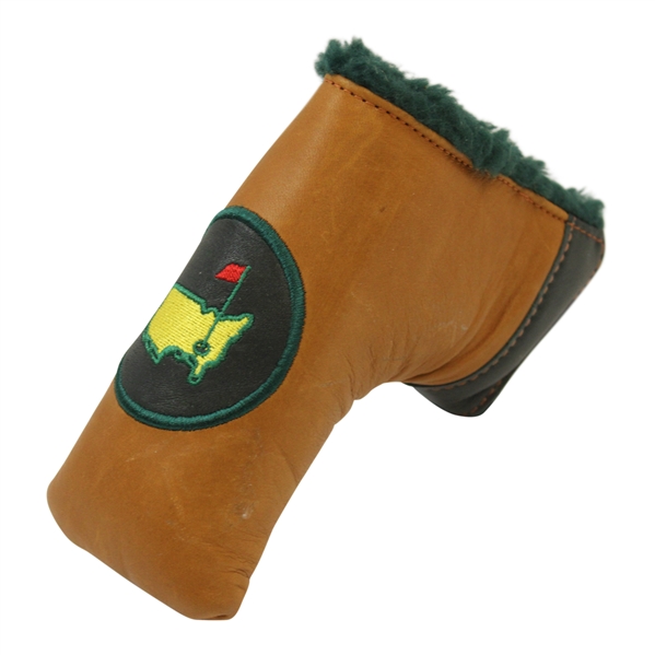 Augusta National Golf Club Masters Logo Leather Putter Head Cover with Original Package