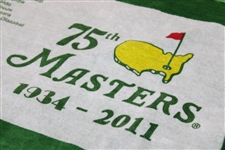 2011 Masters Tournament 75th Anniversary 1934-2011 Bag Towel