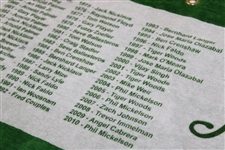 2011 Masters Tournament 75th Anniversary 1934-2011 Bag Towel