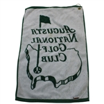 Augusta National Golf Club Logo Green & White Golf Bag Towel