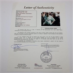 Big 3' Palmer, Nicklaus & Player Signed Masters Honorary Starters Photo JSA FULL #X92590