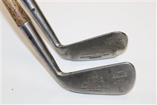 Tom Morris St Andrews Rustless Iron Mashie & Driving Iron