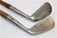 Tom Morris St Andrews Rustless Iron Mashie & Driving Iron