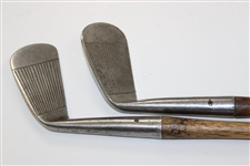 Tom Morris St Andrews Rustless Iron Mashie & Driving Iron