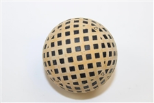 Vintage Michelin 9 Square Mesh Pattern Golf Ball 