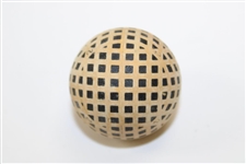 Vintage Michelin 9 Square Mesh Pattern Golf Ball 