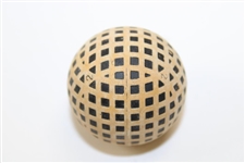 Vintage Michelin 9 Square Mesh Pattern Golf Ball 