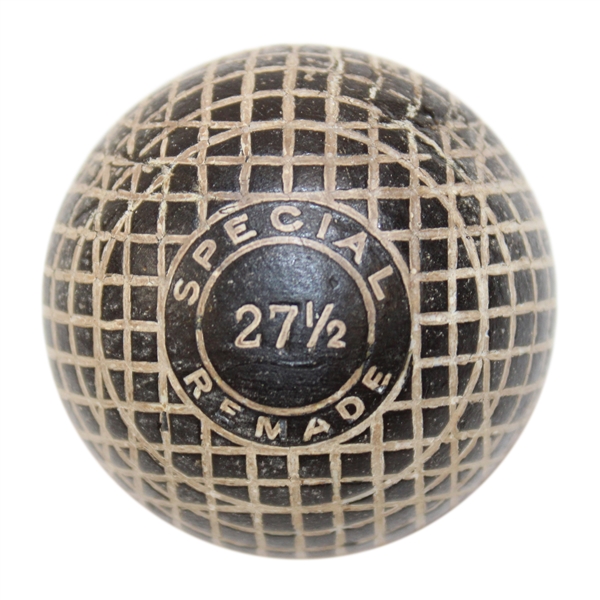 Vintage Special 27 1/2 Remade Gutta Percha Golf Ball