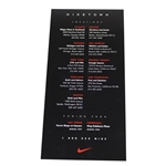 Tiger Woods 1996 Niketown Rookie Card/Ad Piece - Great Condition