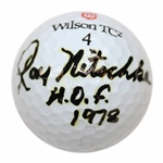 Football HoF Ray Nitschke Signed Wilson TC2 Golf Ball with 'HoF 1978' JSA #AG05929