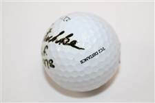 Football HoF Ray Nitschke Signed Wilson TC2 Golf Ball with 'HoF 1978' JSA #AG05929