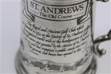 St. Andrews 'The Old Course' Pewter Golf Tankard - Made in England