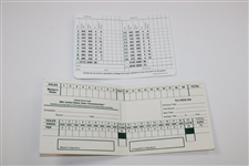 Augusta National Golf Club & 1996 US Open at Oakland Hills Scorecards